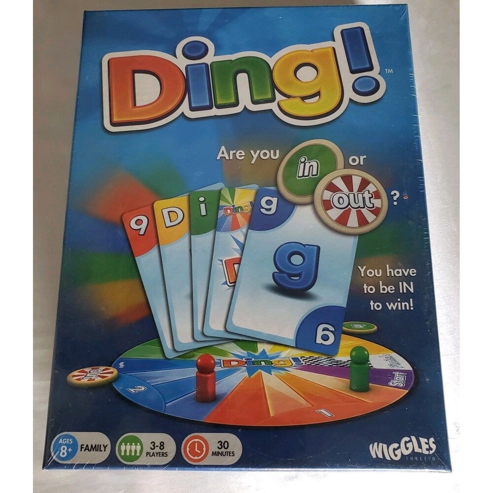 Ding! Card Game - Wiggles Three D 2011 COMPLETE